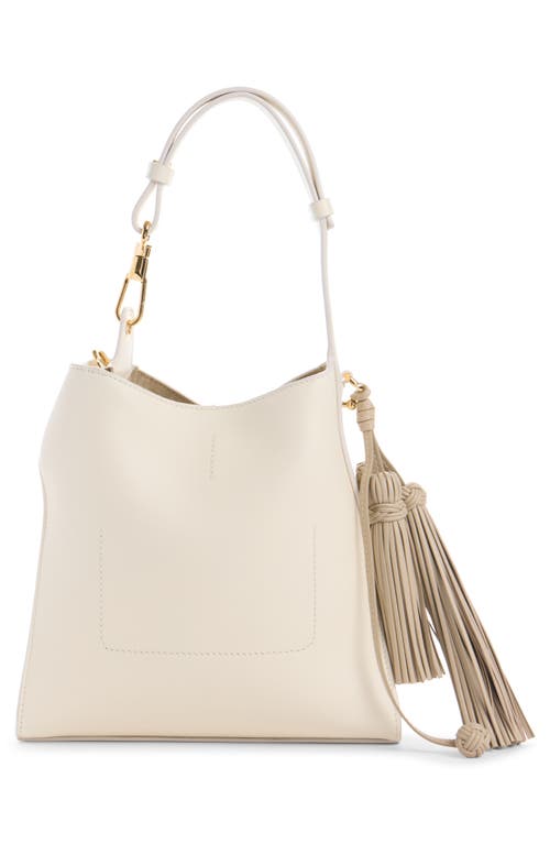 Givenchy Mini Day Leather Hobo Bag In White