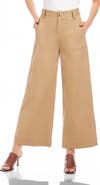 FIFTEEN TWENTY Ryder High Waist Stretch Cotton Flare Leg Pants