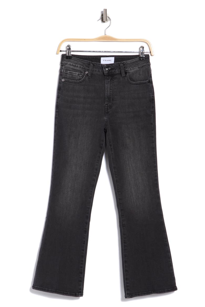 Le Crop Mini Boot High Waist Crop Mini Bootcut Jeans, Main, color, ECLIPSE