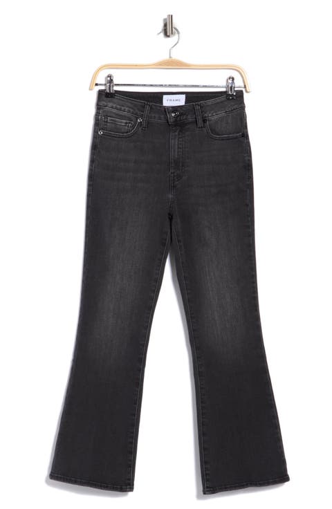 Le Crop Mini Boot High Waist Crop Mini Bootcut Jeans