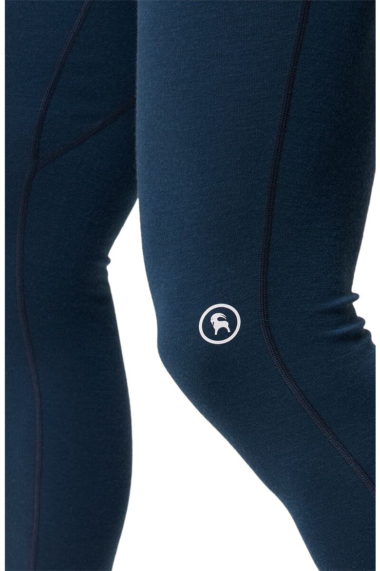 Cedars Rws Merino Mid-Wt Baselayer Bottom - Men's, Alternate, color, Midnight Blue