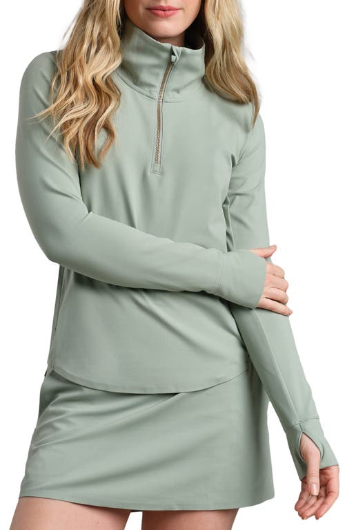 Rhone Course To Court Long Sleeve Quarter Zip Top