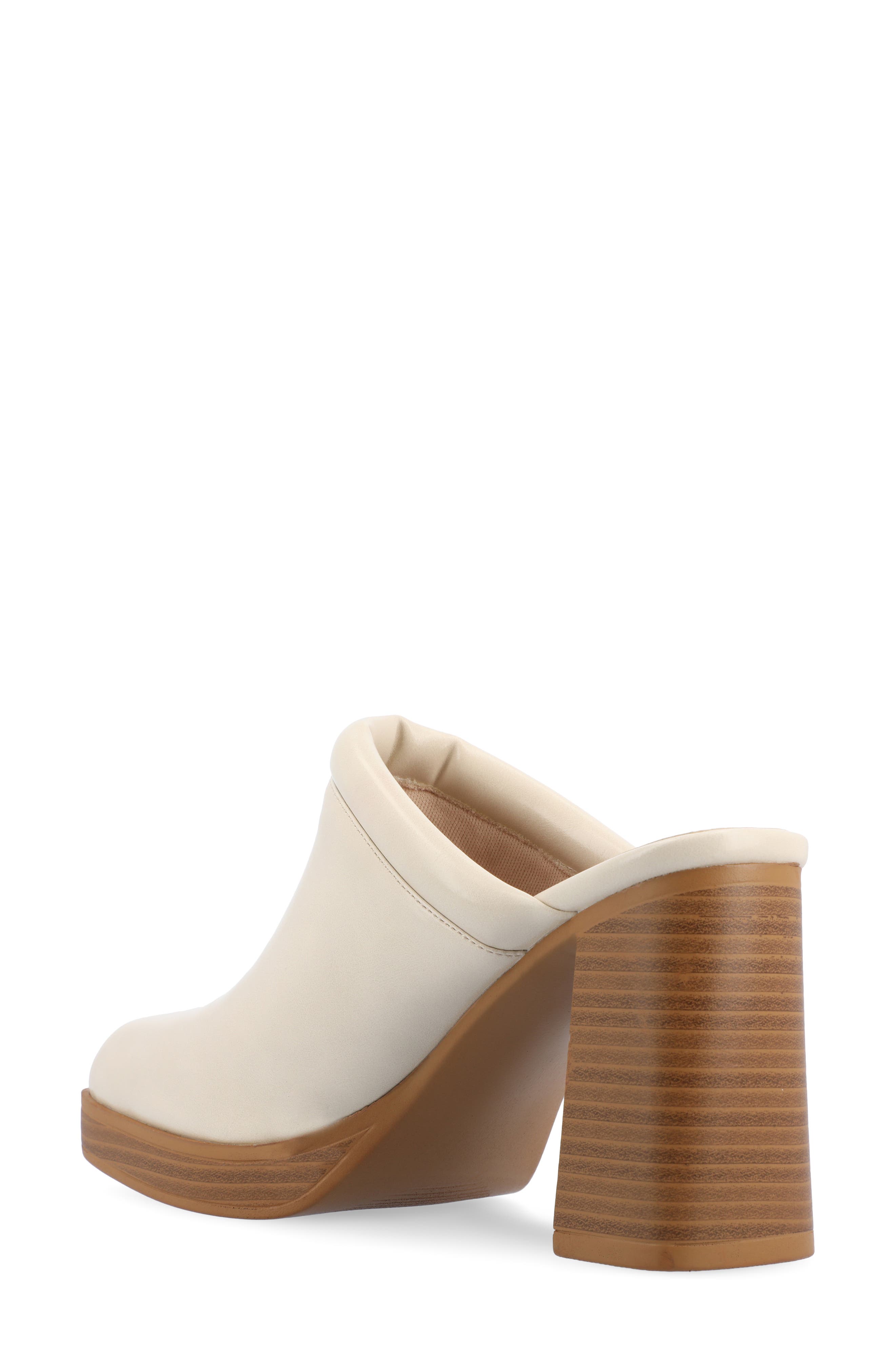 Izara Platform Mule, Alternate, color, BONE