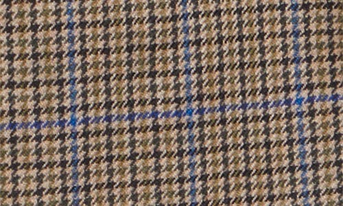 Veronica Beard Miller Houndstooth Check Dickey Jacket In Brown
