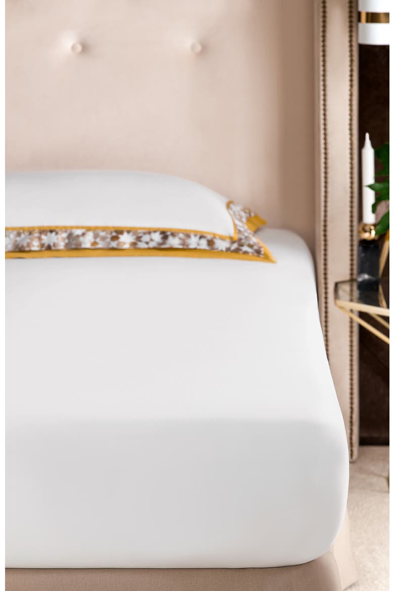 Noorim Flat Sheet, Alternate, color, White