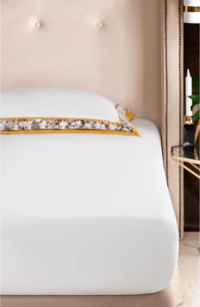 Togas Noorim Flat Sheet, Alternate, color, White