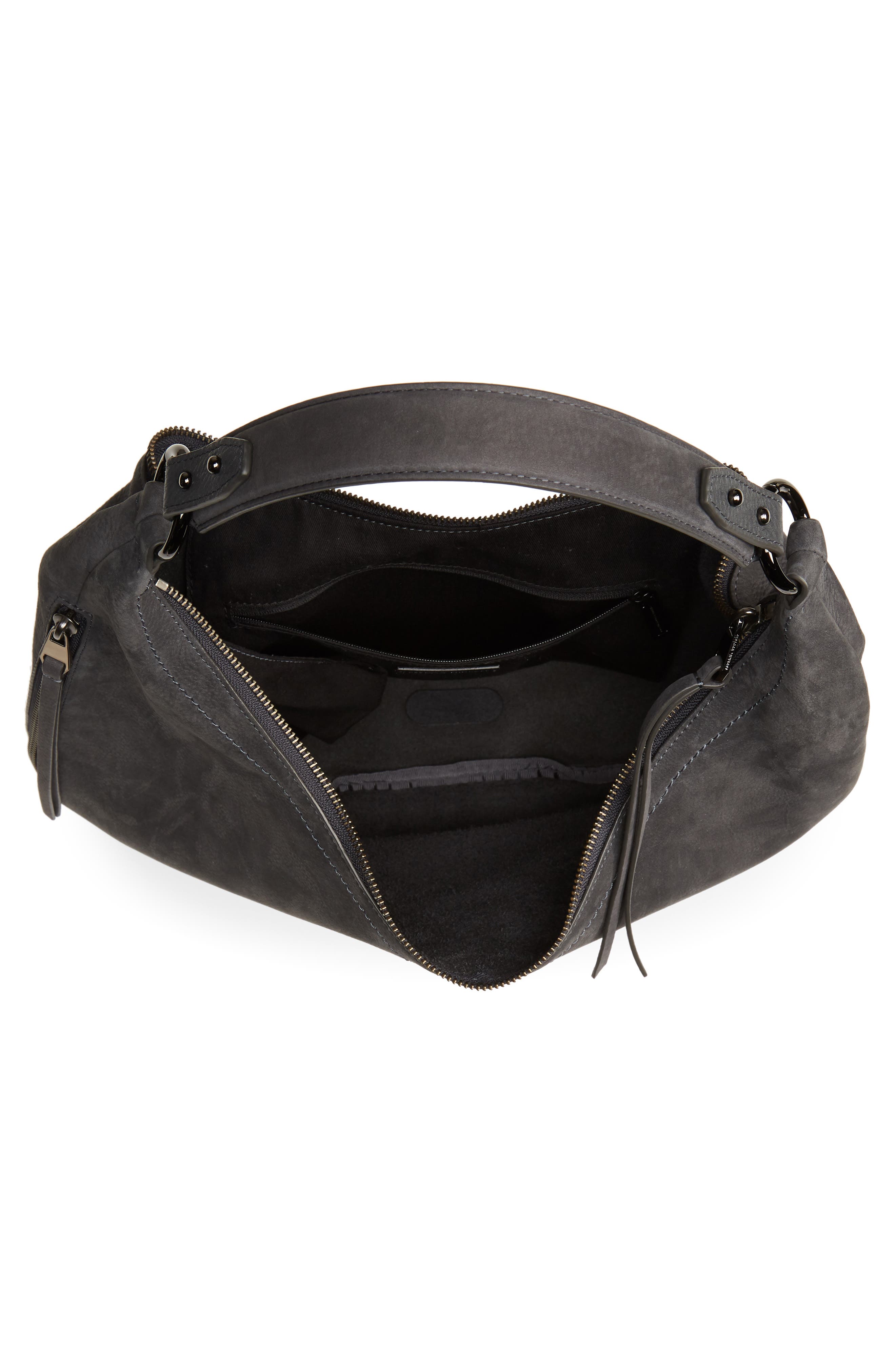 Rebecca Minkoff Michelle Nubuck Leather Hobo, Alternate, color, 