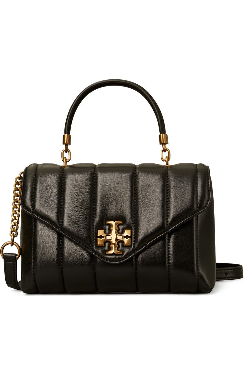 Tory Burch Kira Small Quilted Leather Satchel, Main, color,