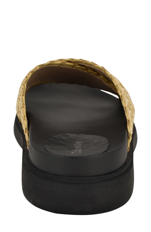 Calvin Klein Pacen Slide Sandal In Neutral