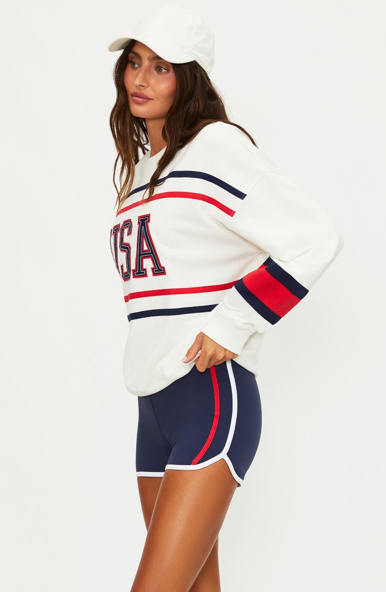 Beach Riot Ryder Stripe Shorts, Alternate, color, Twilight Firework Colorblock