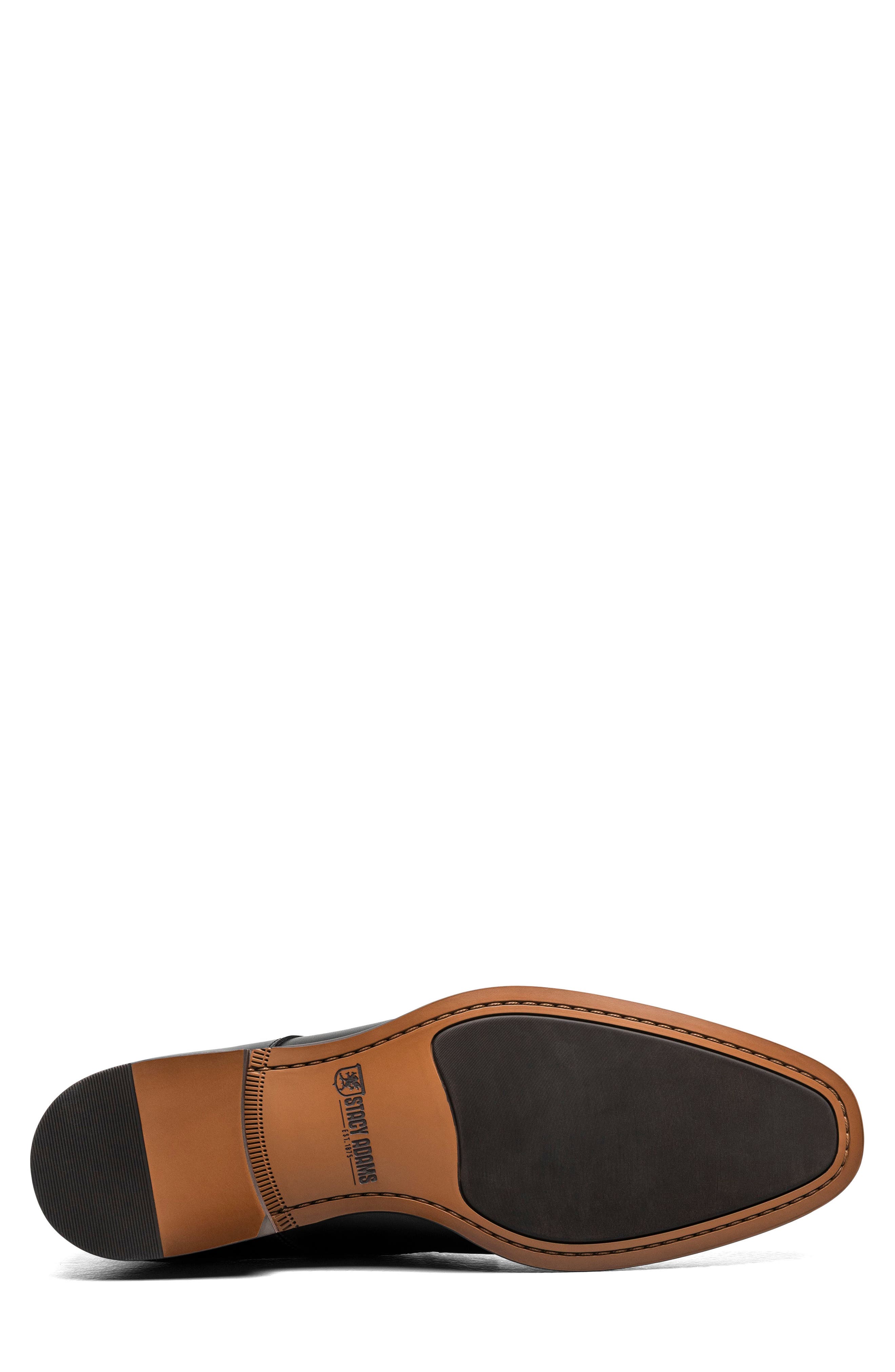 Stacy Adams Kaius Double Monk Strap Boot, Alternate, color, Black