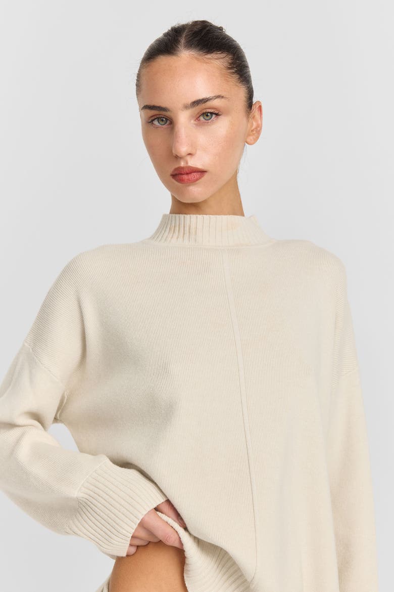 Maxine Knit Top, Alternate, color, Cream