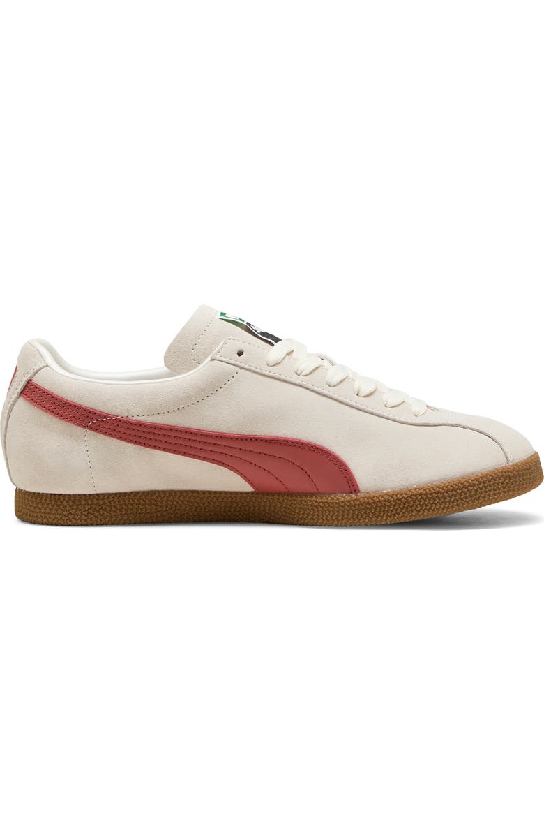 PUMA Brasil Sneaker, Alternate, color, Frosted Ivory/ Exotic Red