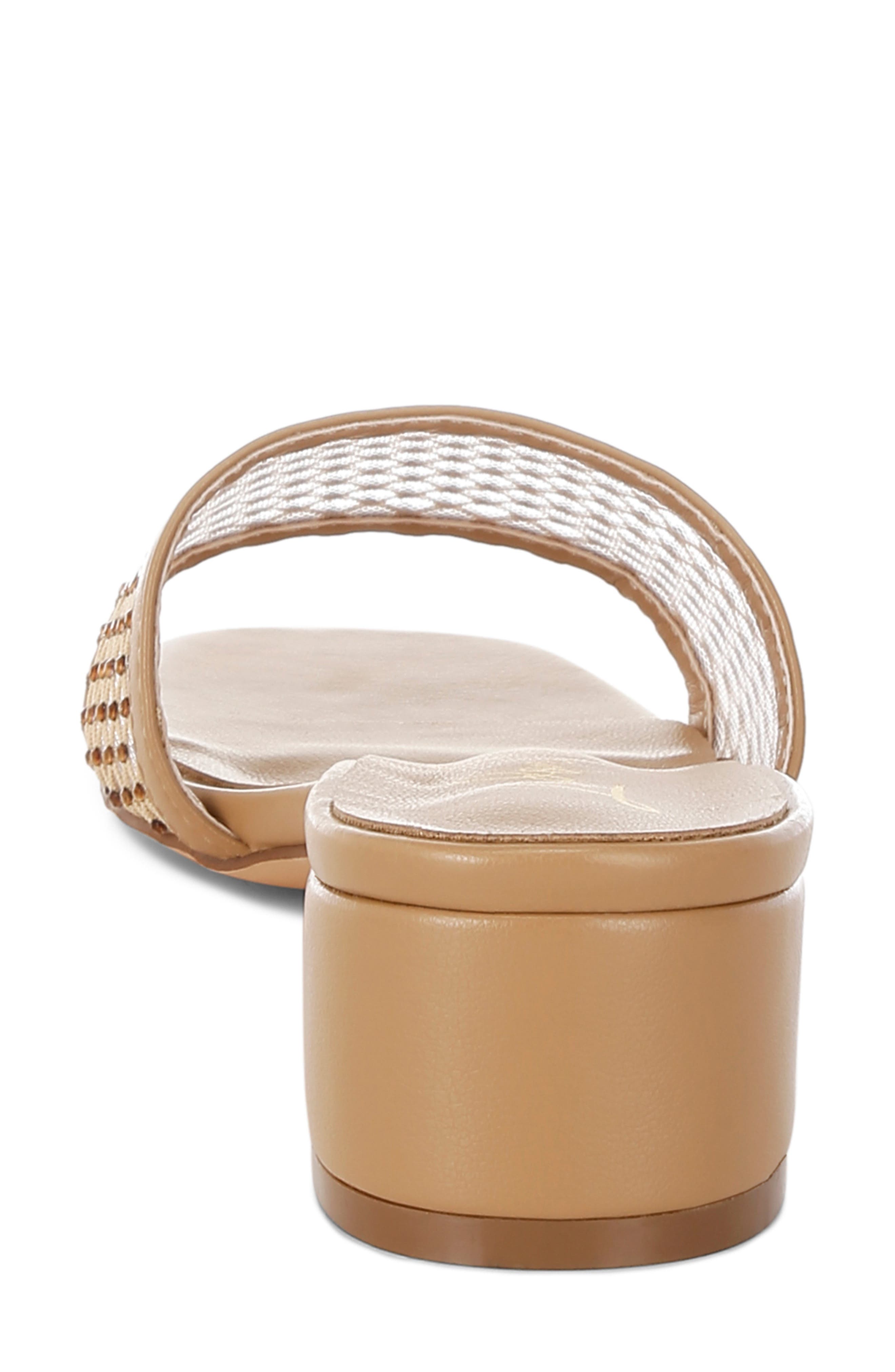 LONDON RAG Kenzia Rhinestone Studded Sandal, Alternate, color, 