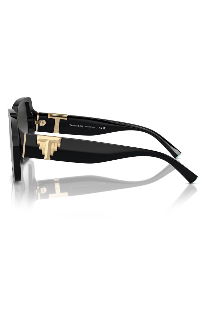 Tiffany & Co. 129mm Gradient Pillow Sunglasses, Alternate, color,