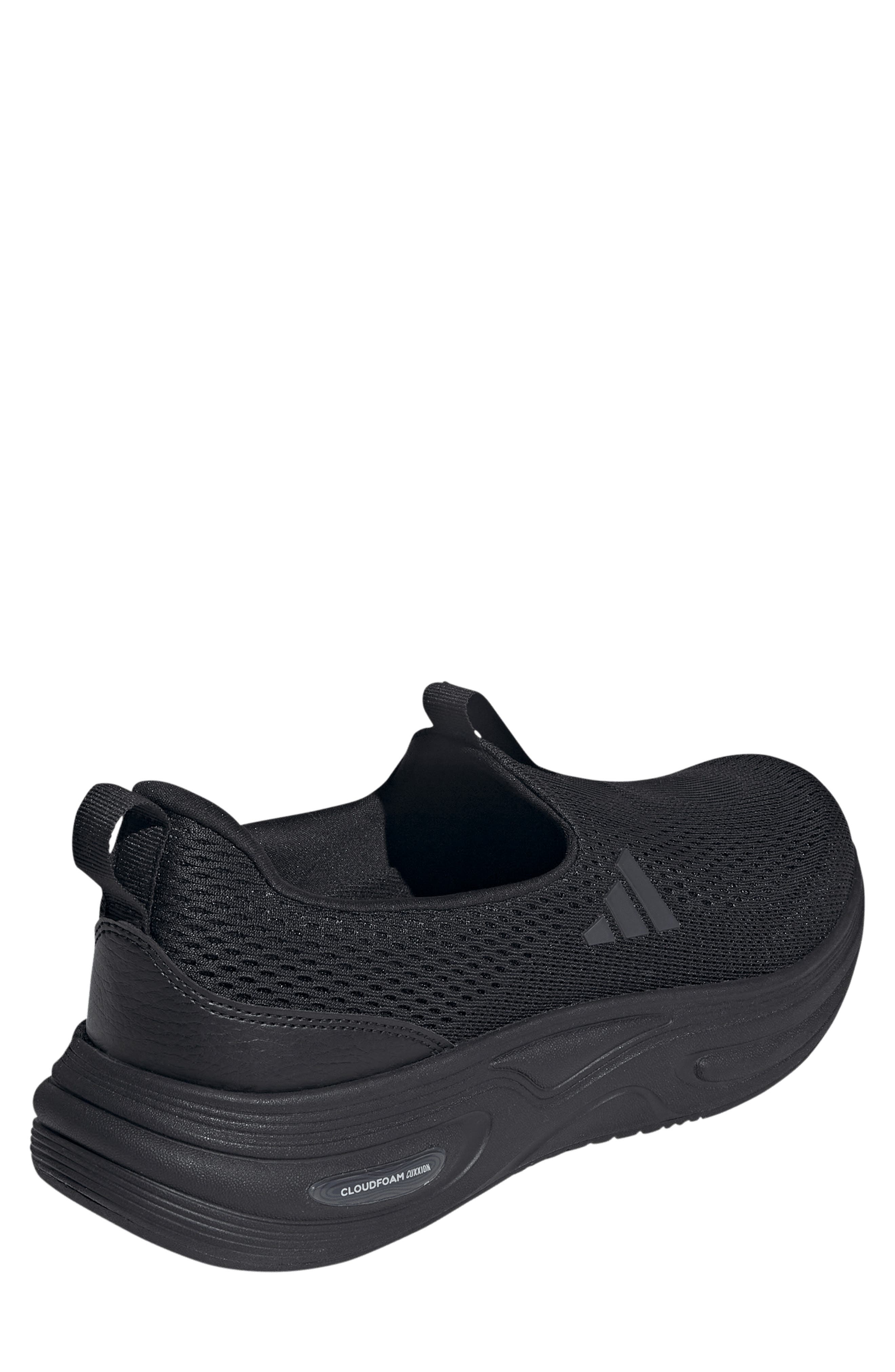 adidas Cloudfoam Cuxxion Slip-On Sneaker, Alternate, color, Core Black/ Grey/ Core Black