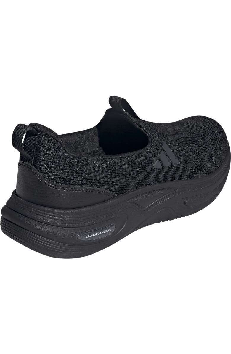 adidas Cloudfoam Cuxxion Slip-On Sneaker, Alternate, color, Core Black/ Grey/ Core Black