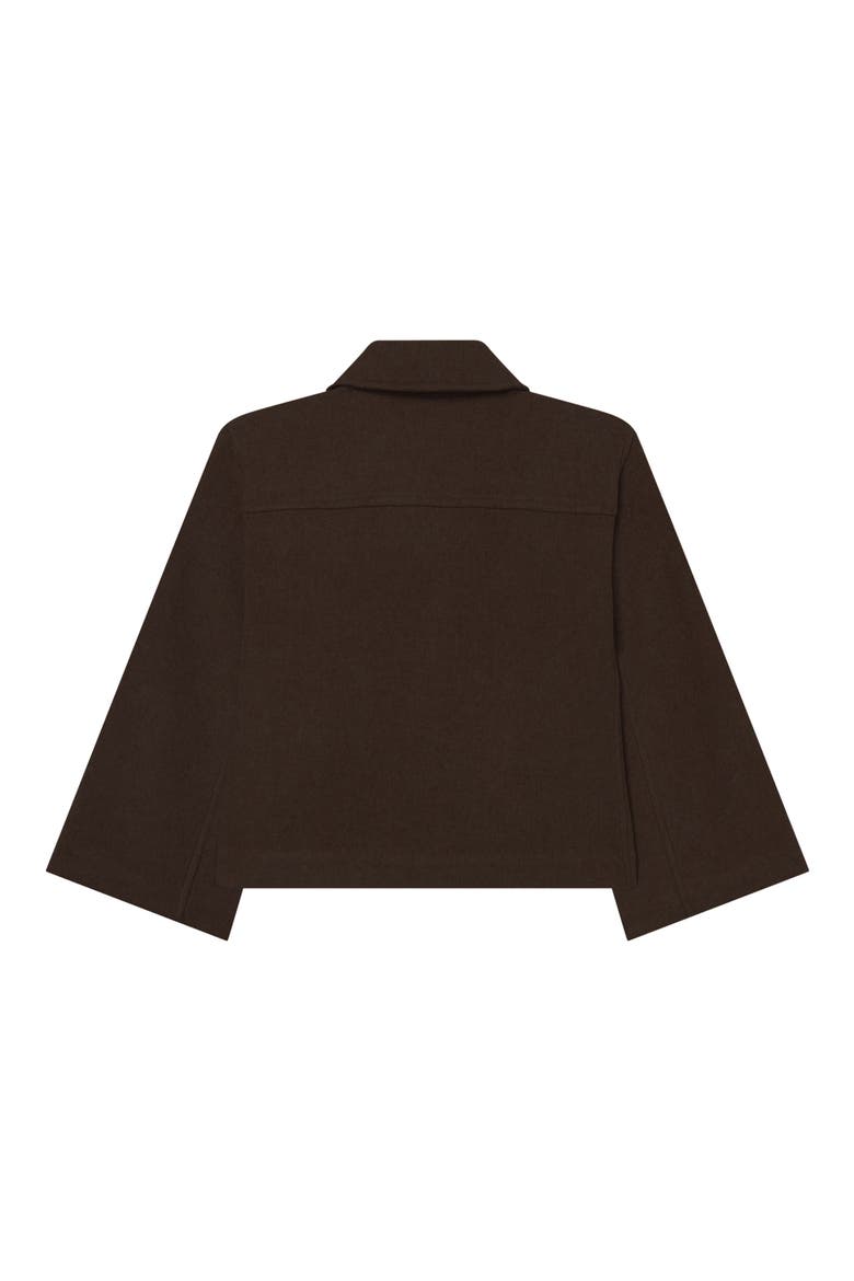 The Mini Swing Jacket, Alternate, color, CHESTNUT