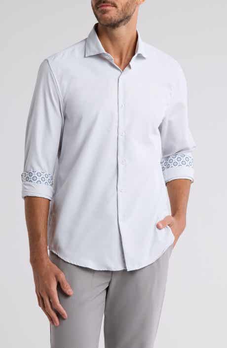 DENIM AND FLOWER Dobby Dress Shirt