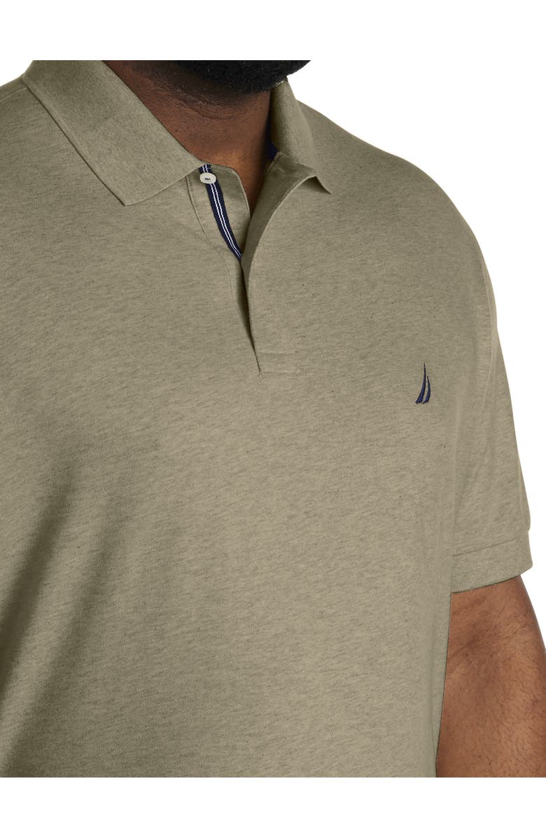 Nautica Big & Tall Stretch Piqué Polo Shirt, Alternate, color, Combolivhr