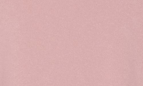 Yogalicious Rise Up French Terry Raw Hem Hoodie In Pink