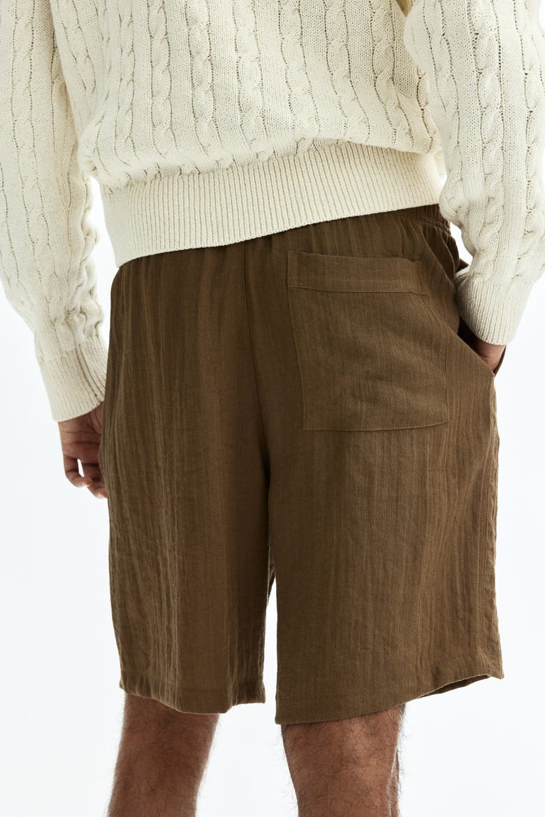 Loose Fit Shorts, Alternate, color, Khaki green