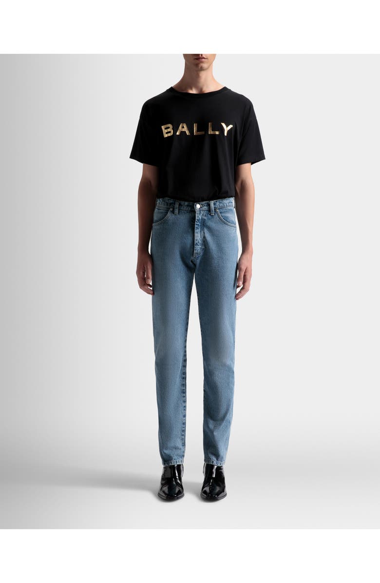 Bally Straight Jeans, Alternate, color, 