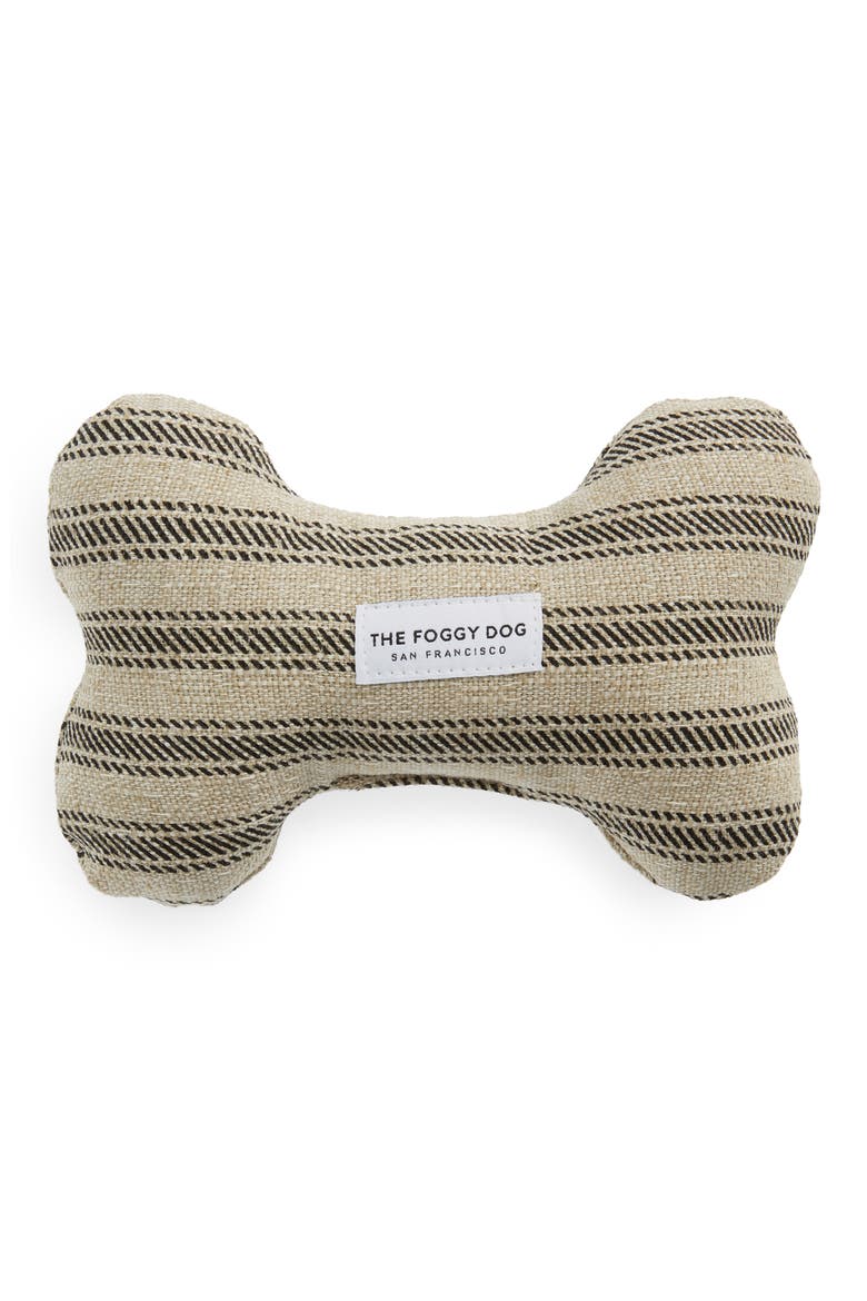 Dog Squeaky Toy, Main, color, TICKING STRIPE