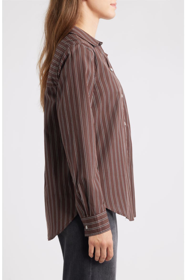 Belly Cotton Shirt, Alternate, color, ROCKY ROAD