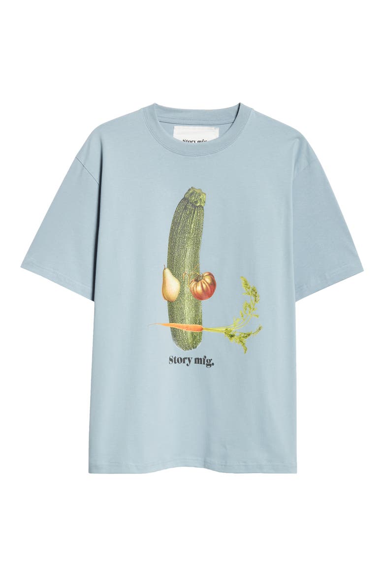 Grateful Cotton Graphic T-Shirt, Alternate, color, BLUE OSCAR