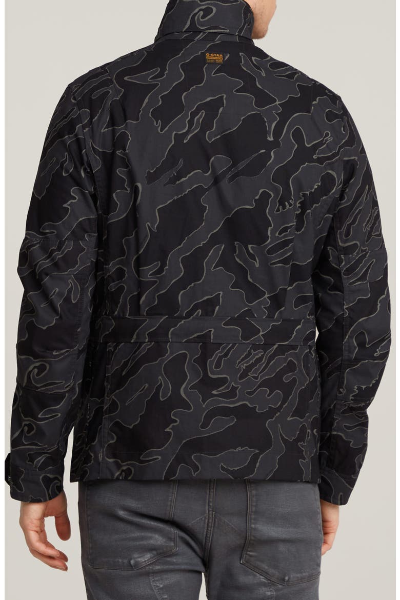 Rovic Slim Fit Water Repellent Field Jacket, Alternate, color, CLOACK ISLAND CAMO