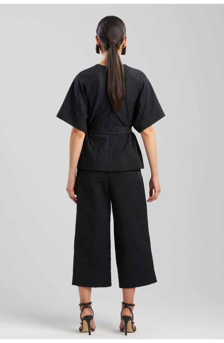 Natori Geo Texture Jacquard Kimona Wrap, Alternate, color, 