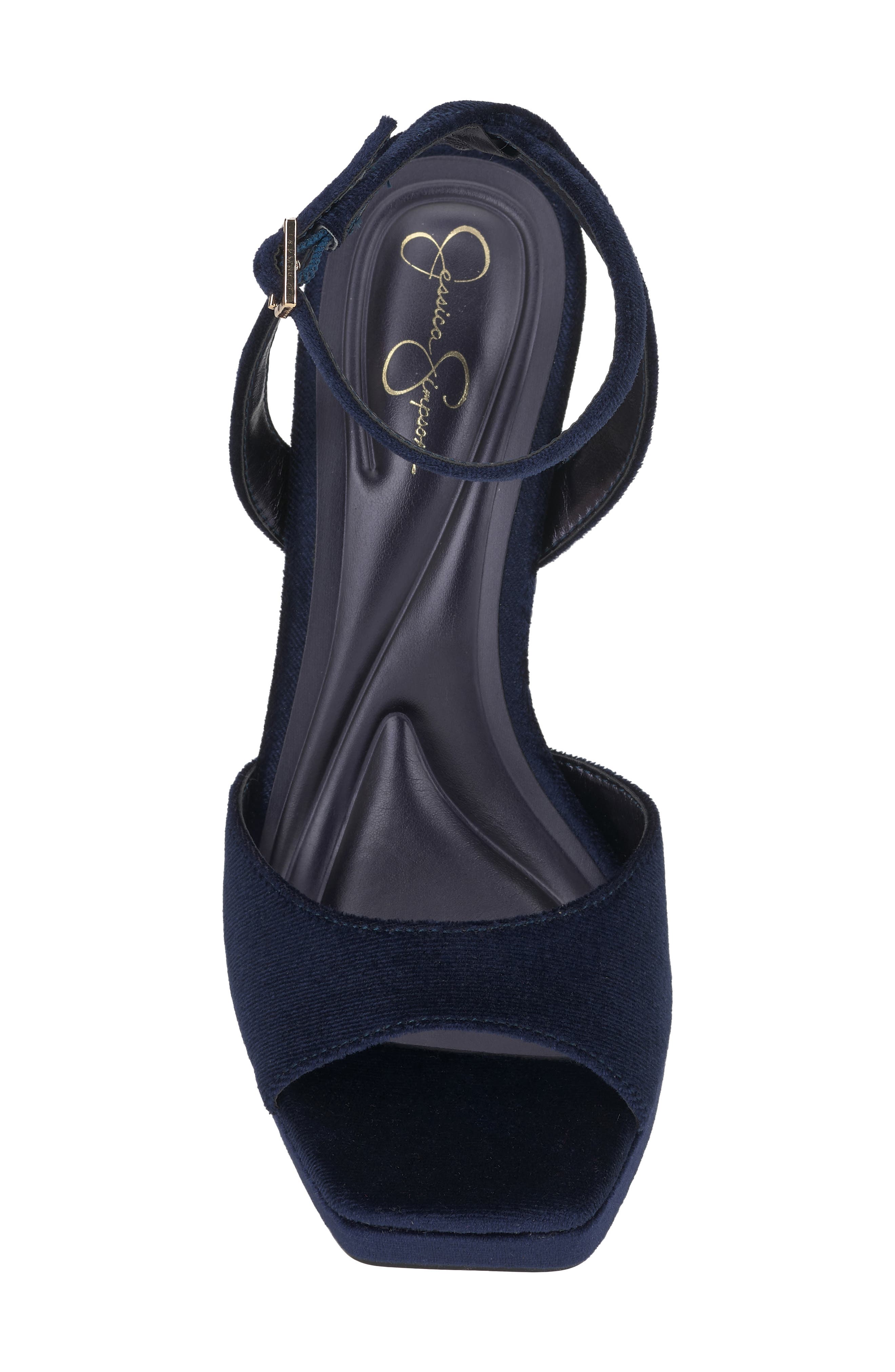 Jixte Ankle Strap Platform Sandal, Alternate, color, DARK NIGHT