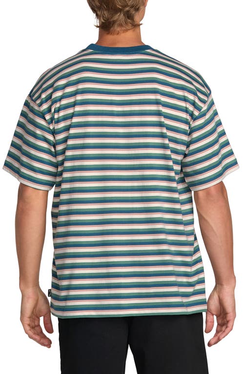 Billabong Baxter Stripe T-shirt In Multi