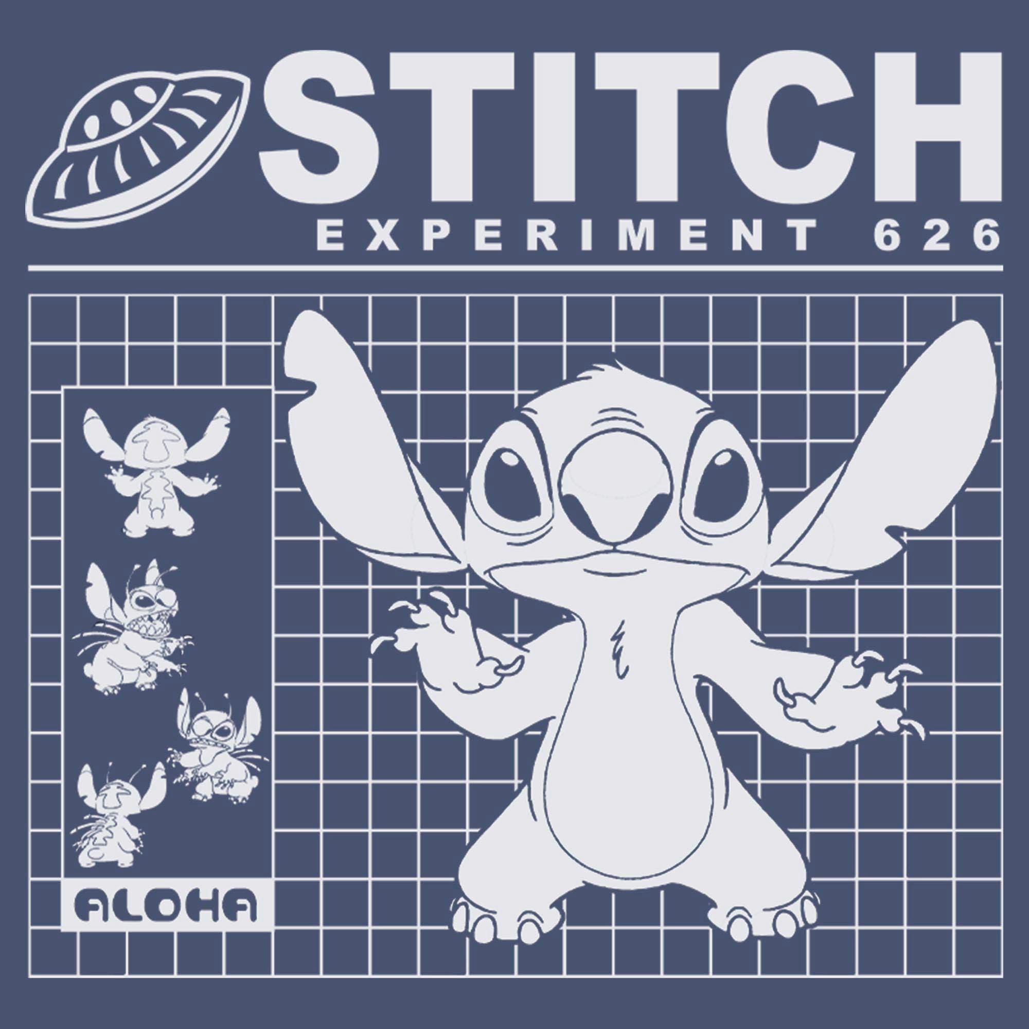 Lilo & Stitch Men's Experiment 626 Graph Short Sleeve Graphic T-shirt ...