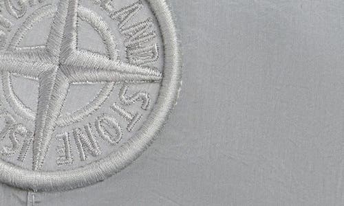 Stone Island Baseball Cap In Nylon Mesh Fabric In Gray