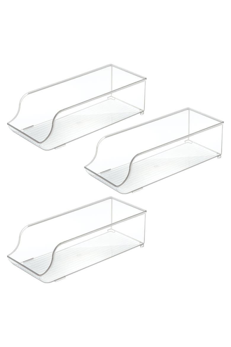 Stackable Soda Can Dispenser, Set of 3, Clear, Made in USA, Main, color, Clear