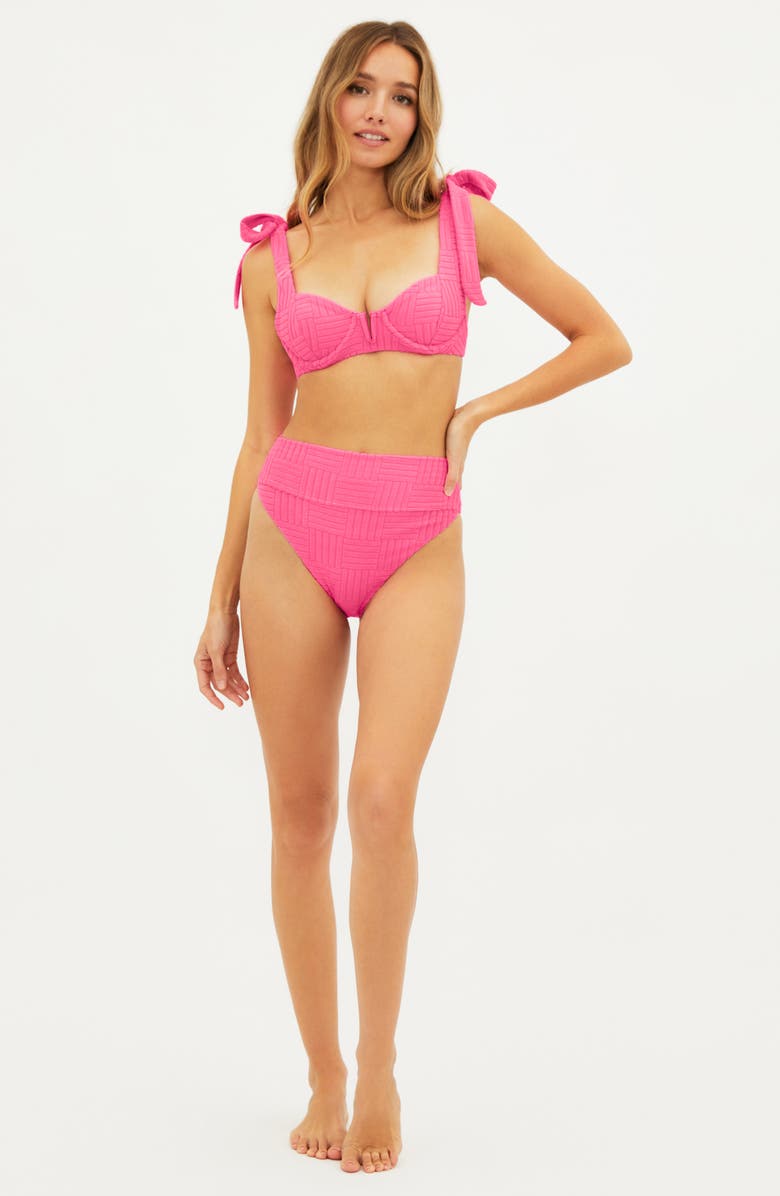 Beach Riot Blair Underwire Bikini Top, Alternate, color, Strawberry Moon