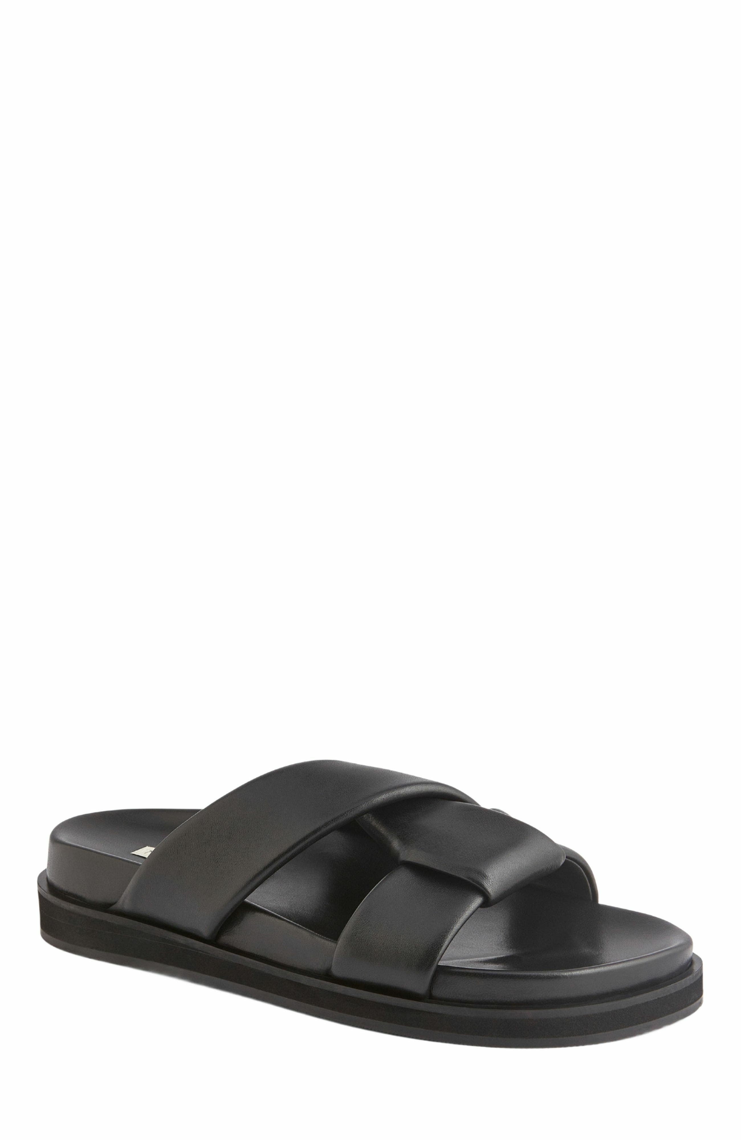 Neil J. Rodgers Obi Sandal, Alternate, color, Black Nappa