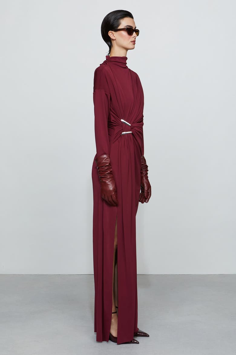 Remington Gown, Alternate, color, Ox Blood