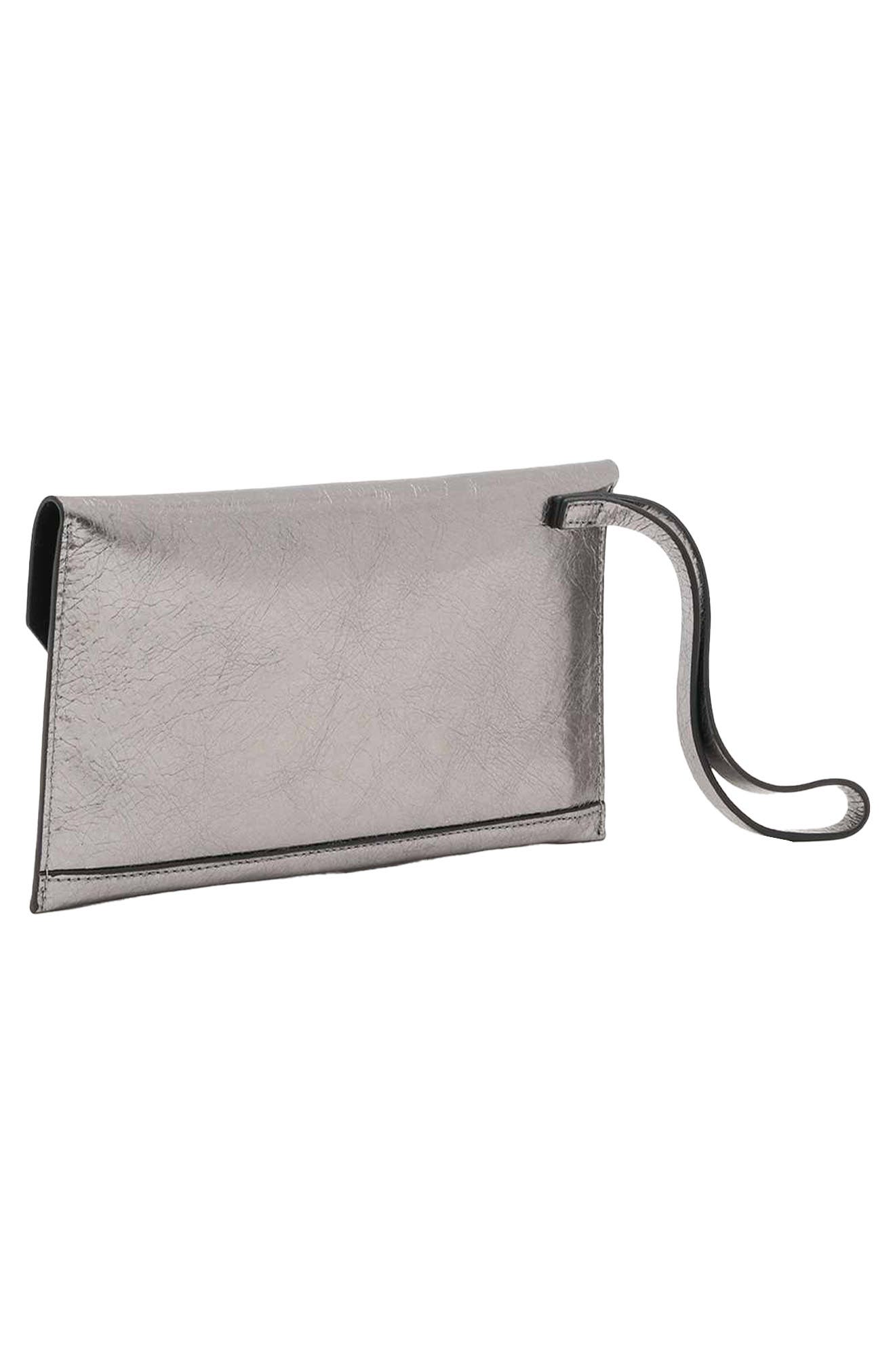 AllSaints Ursa Pouch, Alternate, color, Gunmetal Grey