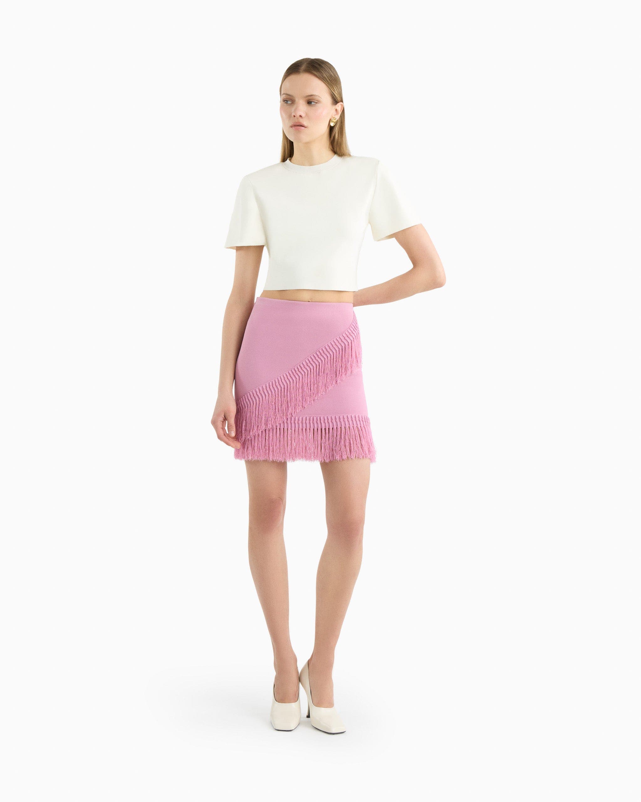 Paige crop tee