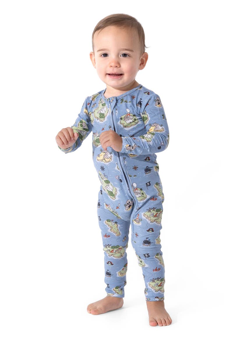 Baby Pirate Cove Convertible Footie, Alternate, color, Pirate Cove