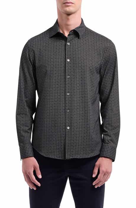 Bugatchi OoohCotton® Jules Floral Twill Button-Down Shirt