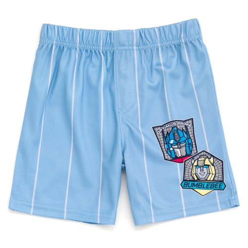 Transformers Athletic Tank Top & Shorts Set In Blue