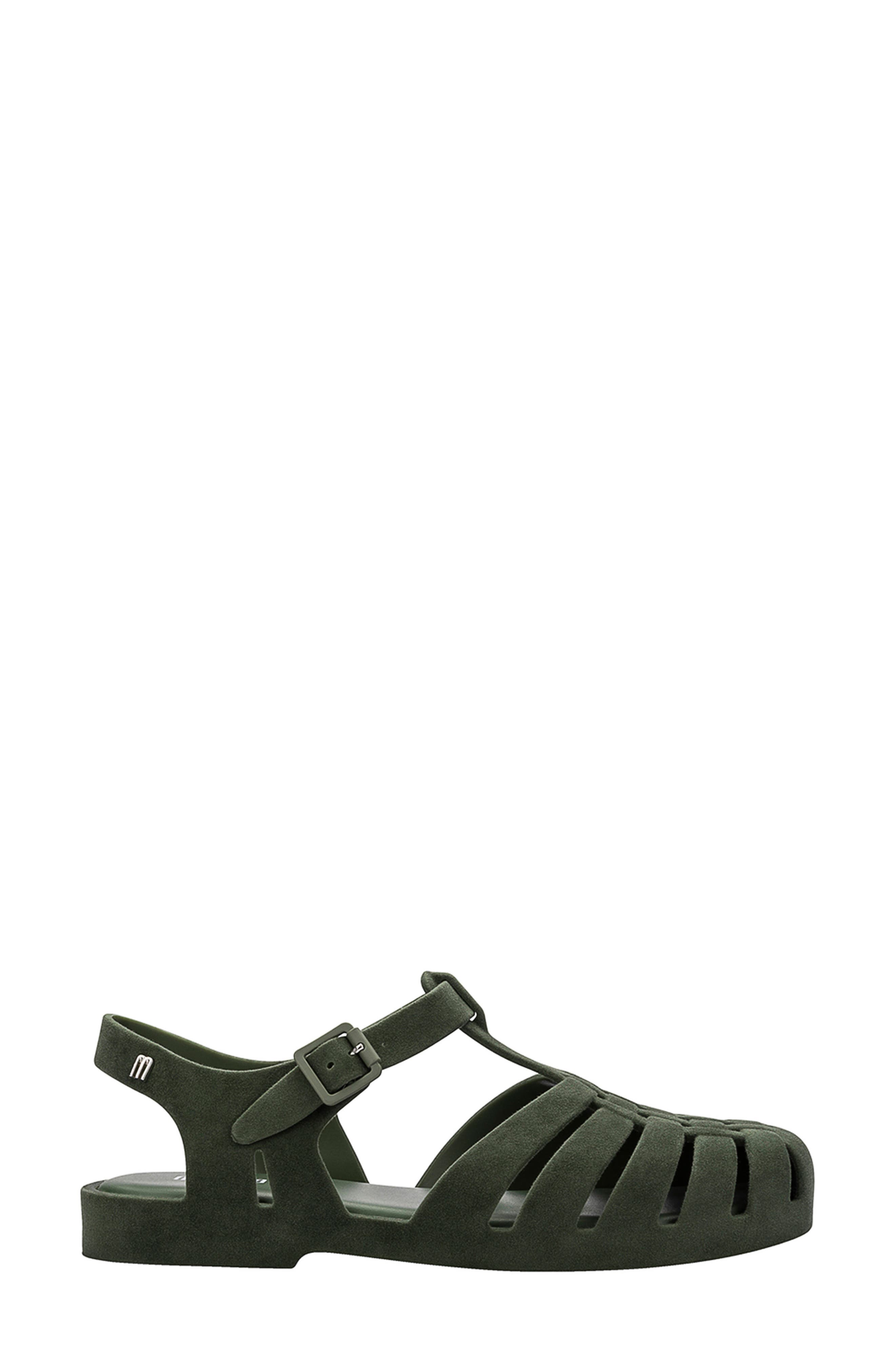 Melissa Possession Fisherman Sandal, Alternate, color, Green