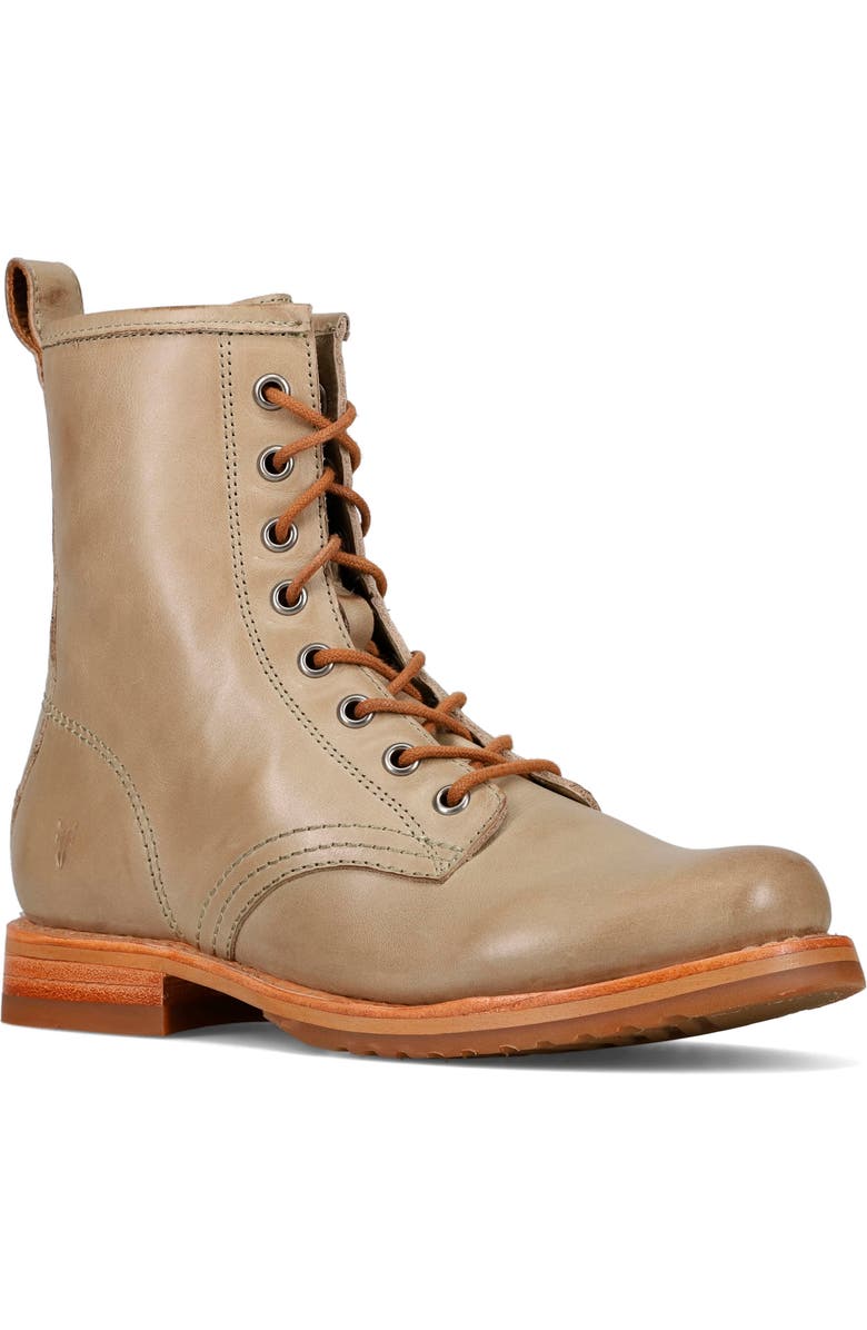 Frye Veronica Flex Combat Boot, Main, color, Eucalyptus