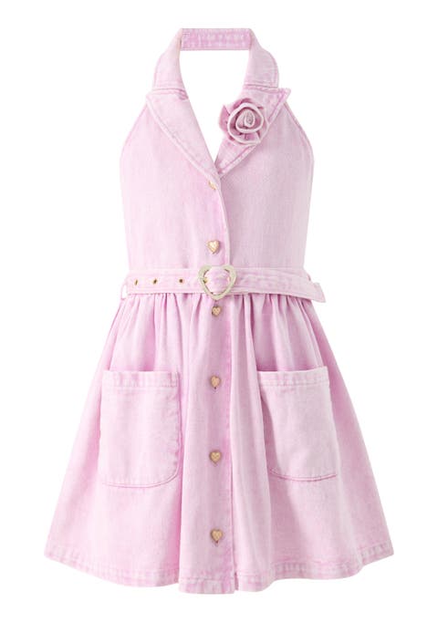 Catalina Denim Mini Dress (Toddler, Little Kid & Big Kid)