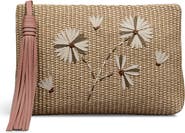 Radley Picton Place - Raffia Medium Ziptop Woven Pouch