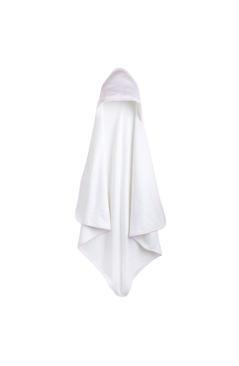Little English Kids' Hooded Towel, Main, color, Light Pink Stripe